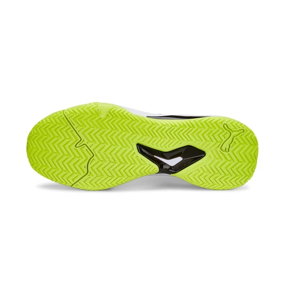 Puma Tennisschuhe Solarcourt RCT Allcourt Weiss/lime Herren 8 Puma Tennisschuhe Solarcourt RCT Allcourt Weiss/lime Herren – Bild 6