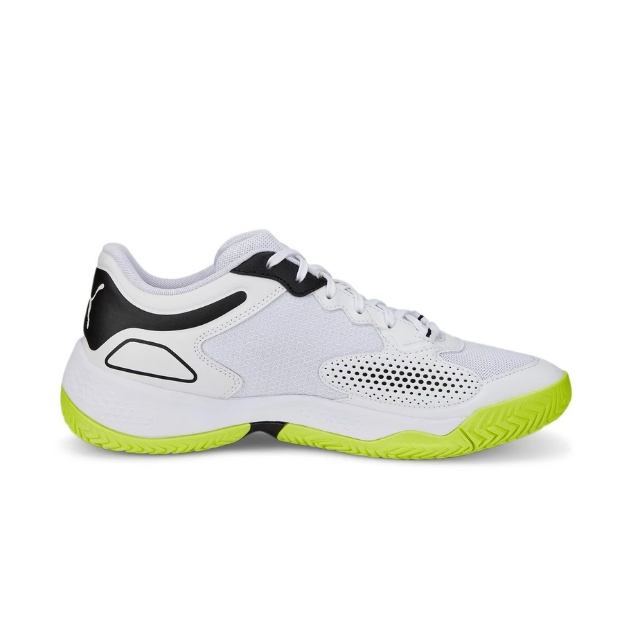 Puma Tennisschuhe Solarcourt RCT Allcourt Weiss/lime Herren 9 Puma Tennisschuhe Solarcourt RCT Allcourt Weiss/lime Herren – Bild 7