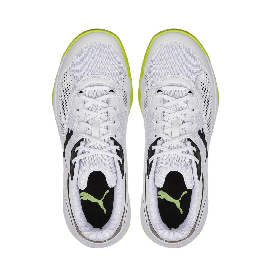 Puma Tennisschuhe Solarcourt RCT Allcourt Weiss/lime Herren 10 Puma Tennisschuhe Solarcourt RCT Allcourt Weiss/lime Herren – Bild 8
