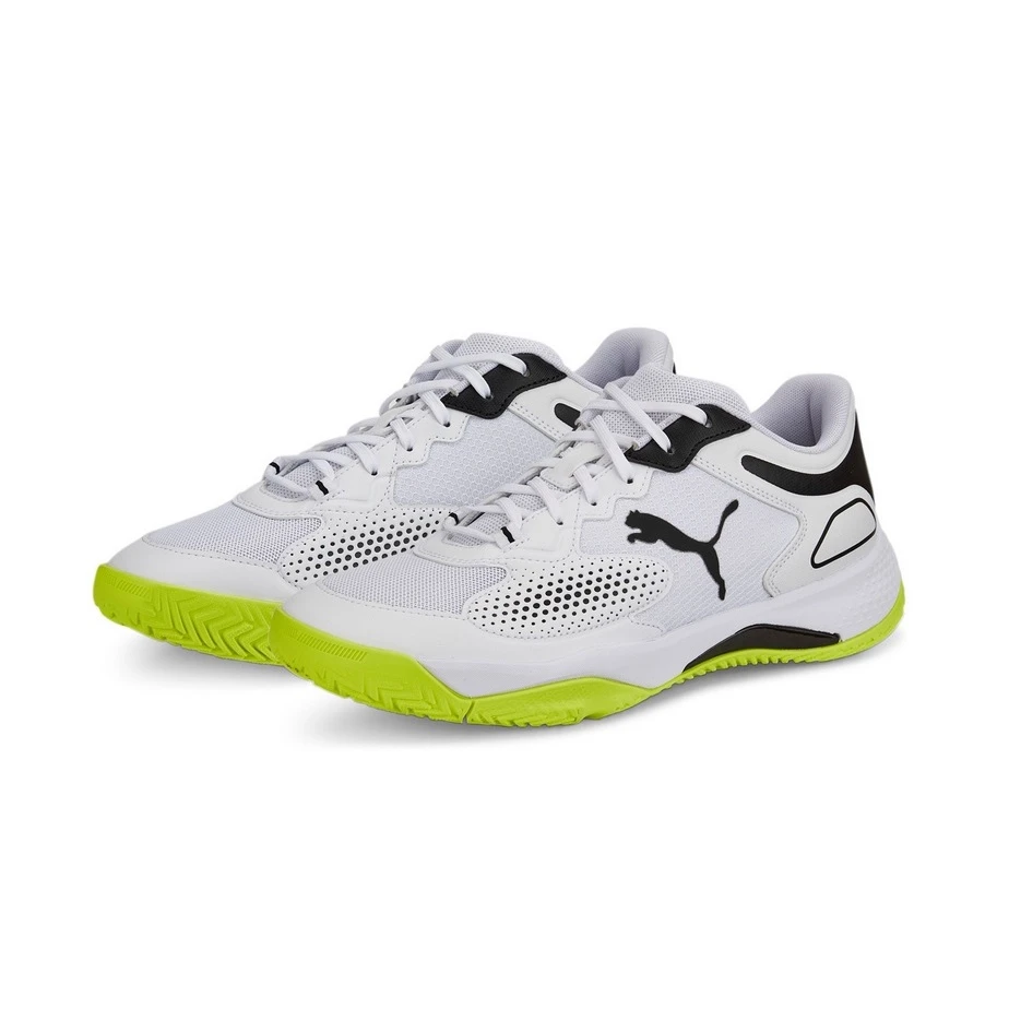 Puma Tennisschuhe Solarcourt RCT Allcourt Weiss/lime Herren 3 Puma Tennisschuhe Solarcourt RCT Allcourt Weiss/lime Herren