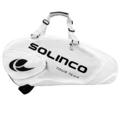 Solinco Racketbag Tour Team Whiteout (Schlägertasche, 2 Hauptfächer, Thermofach) Weiss 6er 9 Solinco Racketbag Tour Team Whiteout (Schlägertasche, 2 Hauptfächer, Thermofach) Weiss 6er -Wilson Huston Geschaft SOL 6pk Bag Whiteout Tasche203 1200x1200 1