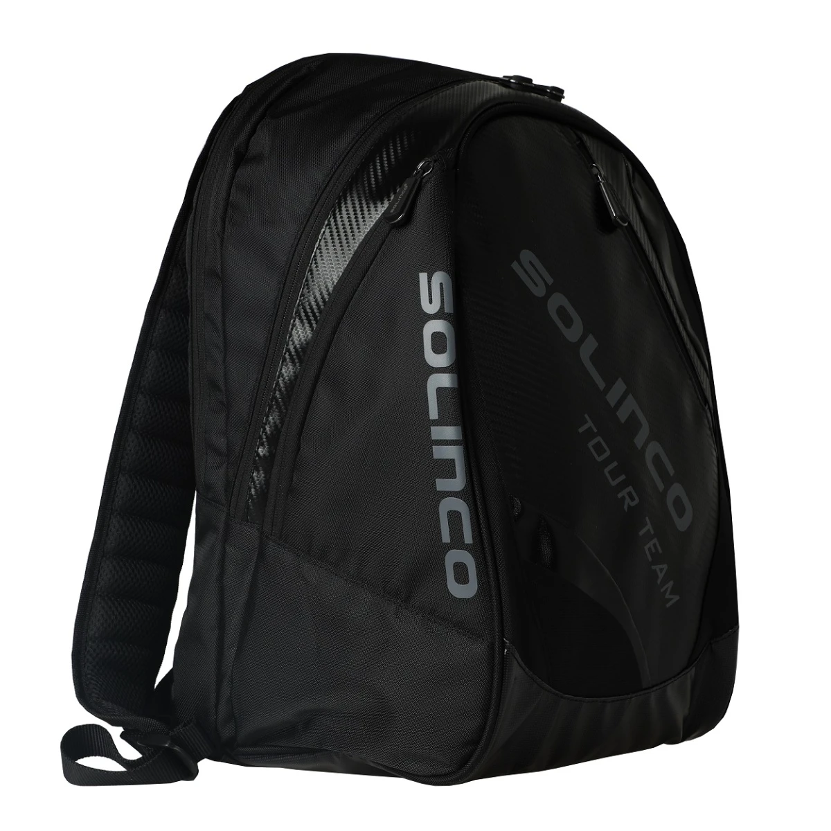Solinco Rucksack Tour Team Blackout (Hauptfach, Schlägerfach) Schwarz 5 Solinco Rucksack Tour Team Blackout (Hauptfach, Schlägerfach) Schwarz – Bild 3