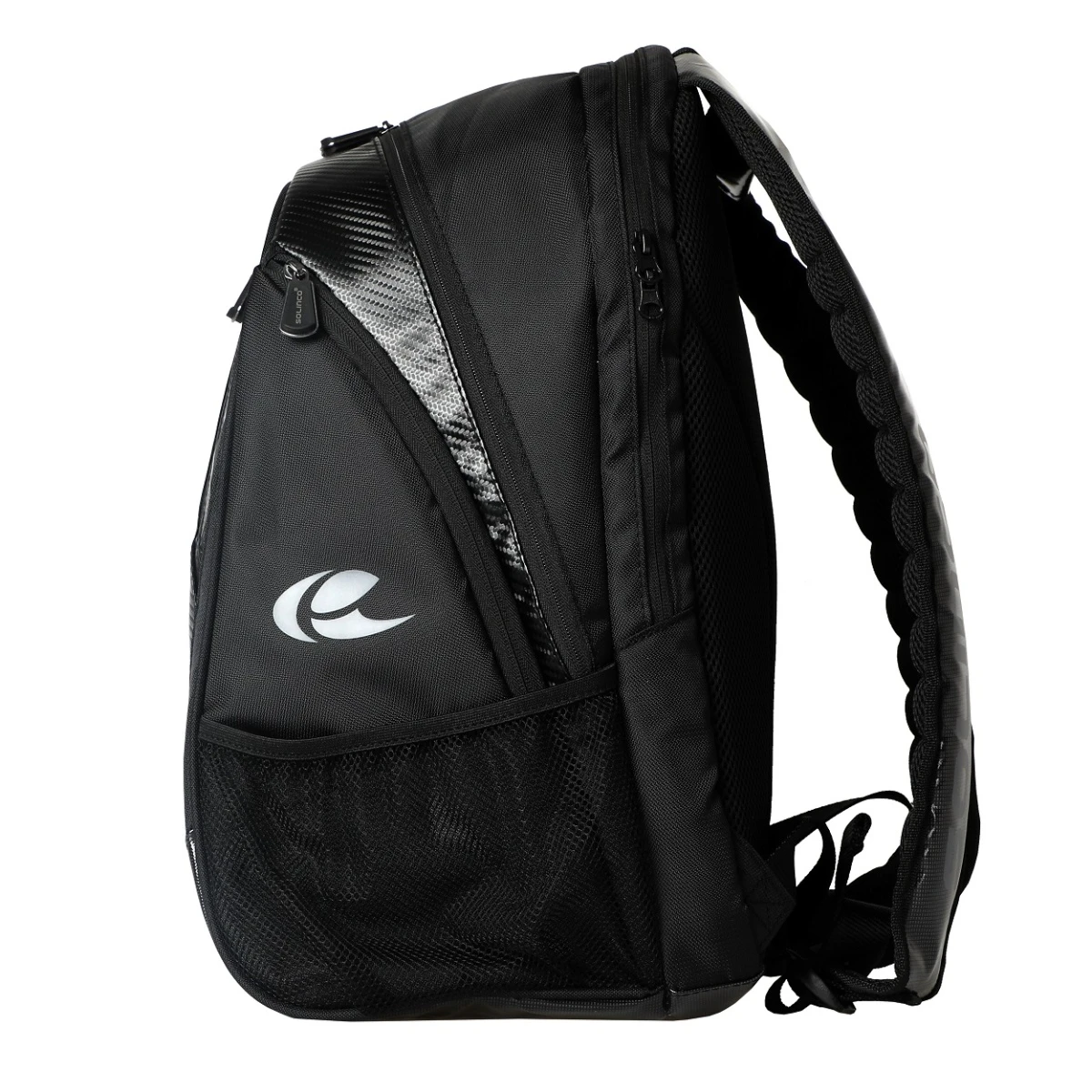 Solinco Rucksack Tour Team Blackout (Hauptfach, Schlägerfach) Schwarz 7 Solinco Rucksack Tour Team Blackout (Hauptfach, Schlägerfach) Schwarz – Bild 5