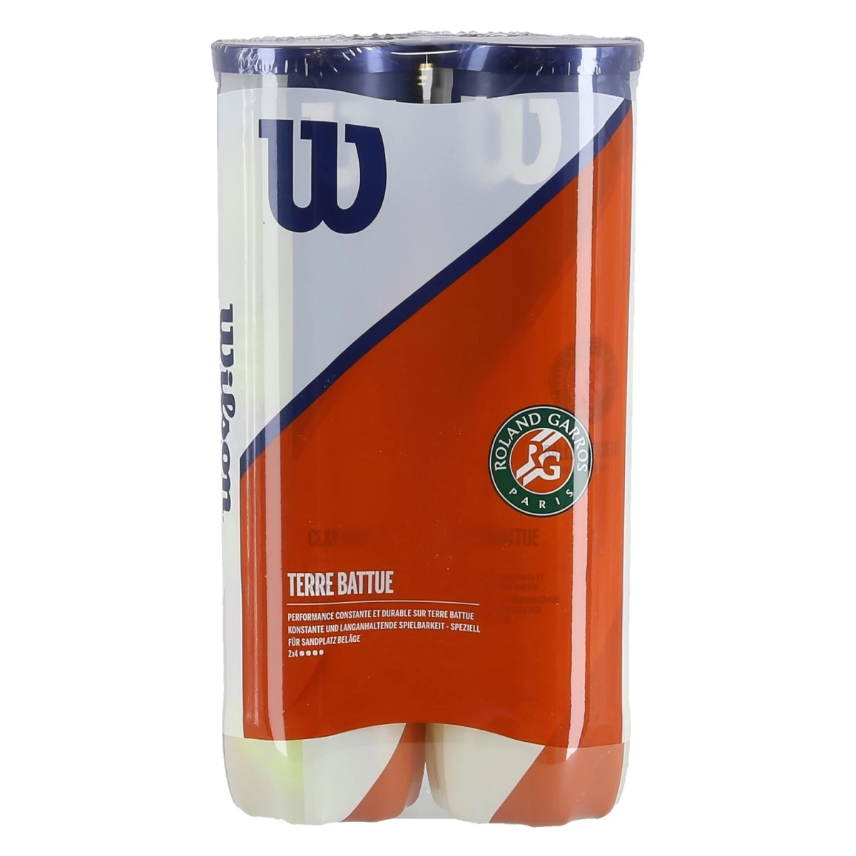 Wilson Tennisbälle Roland Garros Clay Dose 2x4er Bi-Pack 6 Wilson Tennisbälle Roland Garros Clay Dose 2x4er Bi-Pack – Bild 4