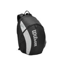 Wilson Tennis-Rucksack RF Team (Haupt+Schlägerfach 2 Schläger) Schwarz/grau 7 Wilson Tennis-Rucksack RF Team (Haupt+Schlägerfach 2 Schläger) Schwarz/grau -Wilson Huston Geschaft Wilson WR8005901 RF BACKPACK Rucksack202 1200x1200 1