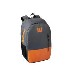 Wilson Rucksack Team (Haupt- Und Schlägerfach - Bis 2 Schläger) Grau/orange -Wilson Huston Geschaft Wilson WR8009901 Team Backpack201 1200x1200 1