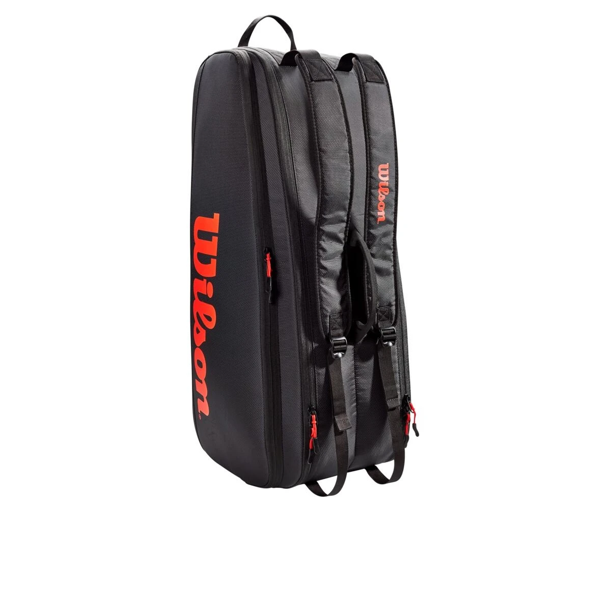 Wilson Tennis-Racketbag Tour (Schlägertasche, 2 Hauptfächer) Schwarz 6er 4 Wilson Tennis-Racketbag Tour (Schlägertasche, 2 Hauptfächer) Schwarz 6er – Bild 2