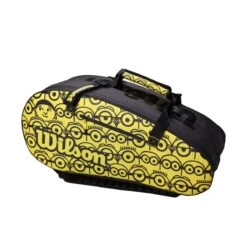 Wilson Tennis-Racketbag (Schlägertasche, 2 Hauptfächer) Minions Tour Gelb 12er -Wilson Huston Geschaft Wilson WR8013701 MINIONS Super TOUR 12PK202 1200x1200 1