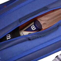Wilson Tennis-Racketbag Super Tour Roland Garros (Schlägertasche, 3 Hauptfächer) Navyblau 15er 19 Wilson Tennis-Racketbag Super Tour Roland Garros (Schlägertasche, 3 Hauptfächer) Navyblau 15er -Wilson Huston Geschaft Wilson WR8018101 RG Super Tour 15 Tasche207 1200x1200 1