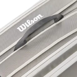 Wilson Tennis-Racketbag Tour (Schlägertasche, 2 Hauptfächer) 2023 Grau 6er -Wilson Huston Geschaft Wilson WR8022101 Tour 6PK Tasche205 1200x1200 1