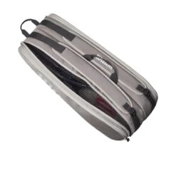 Wilson Tennis-Racketbag Tour (Schlägertasche, 2 Hauptfächer) 2023 Grau 6er -Wilson Huston Geschaft Wilson WR8022101 Tour 6PK Tasche206 1200x1200 1