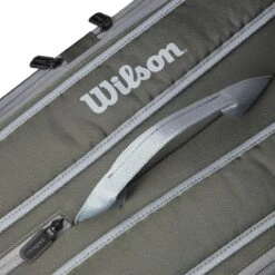 Wilson Tennis-Racketbag Tour (Schlägertasche, 2 Hauptfächer) 2023 Dunkelgrün 12er -Wilson Huston Geschaft Wilson WR8022401 Tour 12PK Tasche204 1200x1200 1