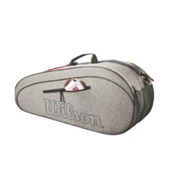 Wilson Tennis-Racketbag (Schlägertasche, 2 Hauptfächer) Team 2023 Grau 6er 14 Wilson Tennis-Racketbag (Schlägertasche, 2 Hauptfächer) Team 2023 Grau 6er -Wilson Huston Geschaft Wilson WR8022601 Team 6PK Heather Tasche205 1200x1200 1