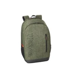 Wilson Rucksack Team (Haupt- Und Schlägerfach - Bis 2 Schläger) 2023 Grün -Wilson Huston Geschaft Wilson WR8023001 Team Backpack Rucksack202 1200x1200 1