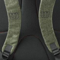 Wilson Rucksack Team (Haupt- Und Schlägerfach - Bis 2 Schläger) 2023 Grün -Wilson Huston Geschaft Wilson WR8023001 Team Backpack Rucksack204 1200x1200 1