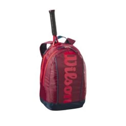 Wilson Tennis-Rucksack Junior/Kinder (Hauptfach+SchlÀgerfach) 2023 Rot