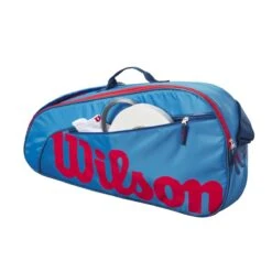 Wilson Tennis-Racketbag Kinder/Junior (Schlägertasche, 1 Hauptfach) 2023 Blau 3er 10 Wilson Tennis-Racketbag Kinder/Junior (Schlägertasche, 1 Hauptfach) 2023 Blau 3er -Wilson Huston Geschaft Wilson WR8023902 3PK Tasche203 1200x1200 1