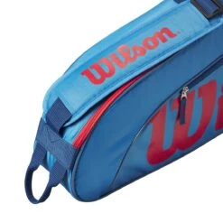 Wilson Tennis-Racketbag Kinder/Junior (Schlägertasche, 1 Hauptfach) 2023 Blau 3er 11 Wilson Tennis-Racketbag Kinder/Junior (Schlägertasche, 1 Hauptfach) 2023 Blau 3er -Wilson Huston Geschaft Wilson WR8023902 3PK Tasche204 1200x1200 1
