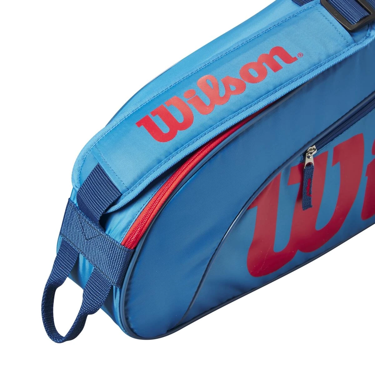 Wilson Tennis-Racketbag Kinder/Junior (Schlägertasche, 1 Hauptfach) 2023 Blau 3er 6 Wilson Tennis-Racketbag Kinder/Junior (Schlägertasche, 1 Hauptfach) 2023 Blau 3er – Bild 4