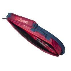 Wilson Tennis-Racketbag Kinder/Junior (Schlägertasche, 1 Hauptfach) 2023 Rot 3er -Wilson Huston Geschaft Wilson WR8023903 3PK Tasche205 1200x1200 1