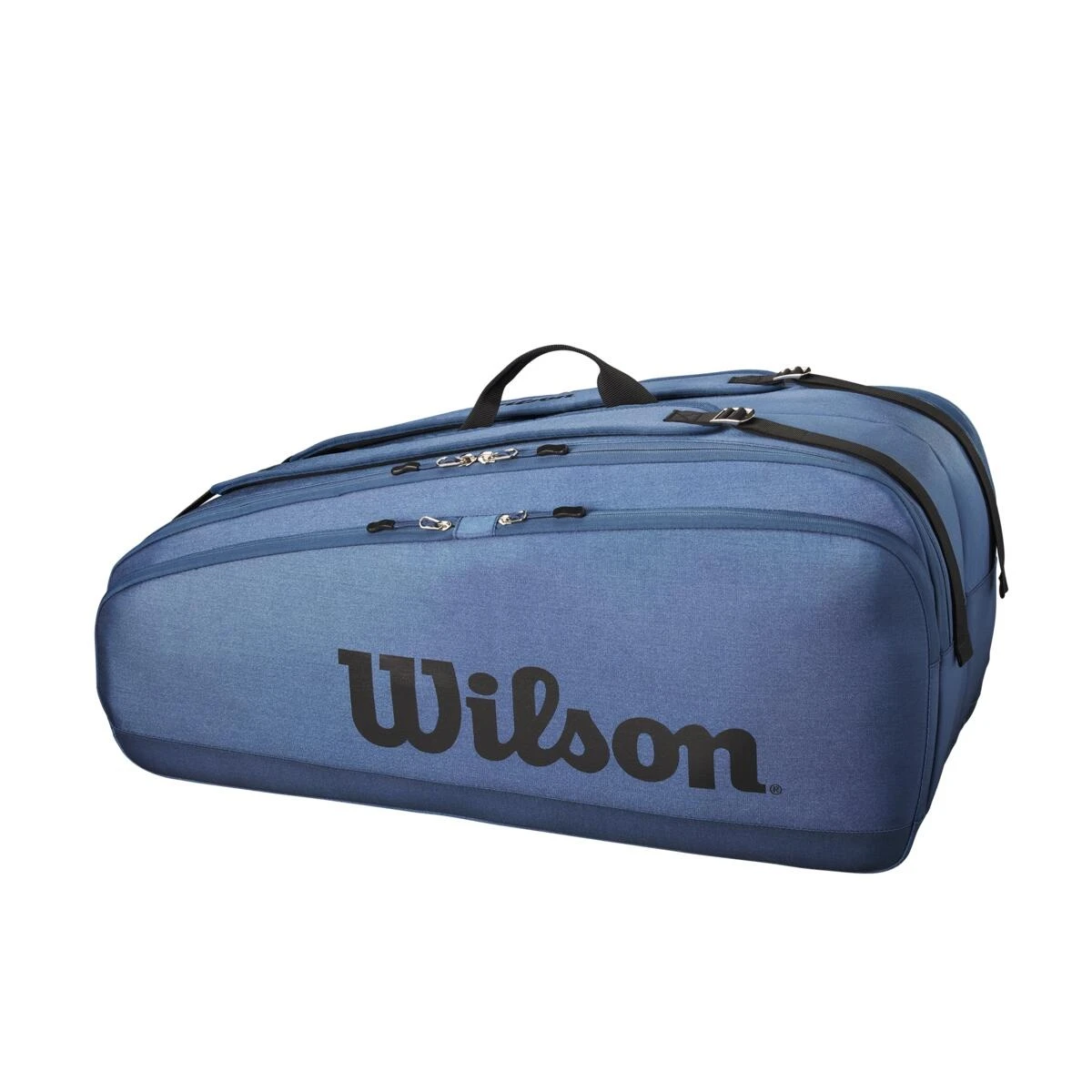 Wilson Tennis-Racketbag Ultra Tour (Schlägertasche, 2 Hauptfächer) 2023 Blau 12er 3 Wilson Tennis-Racketbag Ultra Tour (Schlägertasche, 2 Hauptfächer) 2023 Blau 12er