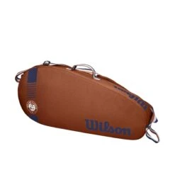 Wilson Tennis-Racketbag Roland Garros Team (Schlägertasche, 1 Hauptfach) 2023 Claybraun 3er -Wilson Huston Geschaft Wilson WR8026301 ROLAND GARROS TEAM 3PK Tasche201 1200x1200 1