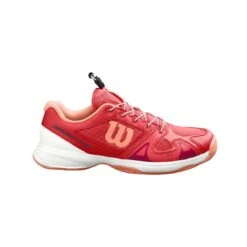 Wilson Tennisschuhe Rush Pro QL Allcourt Rot Mädchen -Wilson Huston Geschaft Wilson WRS326250 1 Rush Pro QL Junior203 1200x1200 1