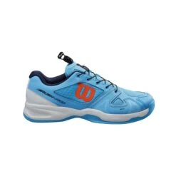 Wilson Tennisschuhe Rush Pro QL Indoor/Carpet/Teppich Hellblau Kinder -Wilson Huston Geschaft Wilson WRS326260 2 Rush Pro QL AC JR Carpet Tennisschuh202 1200x1200 1