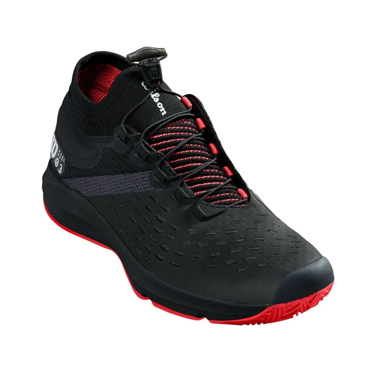 Wilson Tennisschuhe Kaos SFT 3.0 Clay/Sandplatz Schwarz Herren 3 Wilson Tennisschuhe Kaos SFT 3.0 Clay/Sandplatz Schwarz Herren