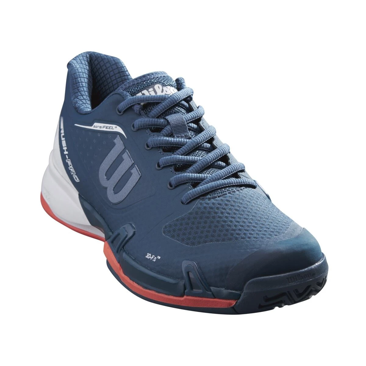 Wilson Tennisschuhe Rush Pro 2.5 Clay/Sandplatz Blau Damen 3 Wilson Tennisschuhe Rush Pro 2.5 Clay/Sandplatz Blau Damen