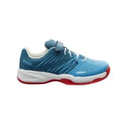 Wilson Tennisschuhe Kaos 2.0 Klett Allcourt Hellblau Kleinkinder -Wilson Huston Geschaft Wilson WRS329170 Kaos K 2 BlueCoral Kinderschuh202 1200x1200 1