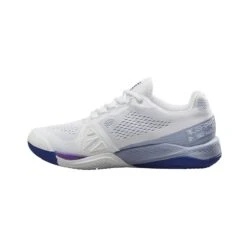 Wilson Tennisschuhe Rush Pro 4.0 Allcourt 2023 Weiss/hellblau/lila Damen -Wilson Huston Geschaft Wilson WRS330690 Rush Pro 4 W White Schuhe204 1200x1200 1