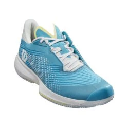 Wilson Tennisschuhe Kaos Swift 1.5 Eastern Clay/Sandplatz/Leichtigkeit 2023 Blaugrün Damen
