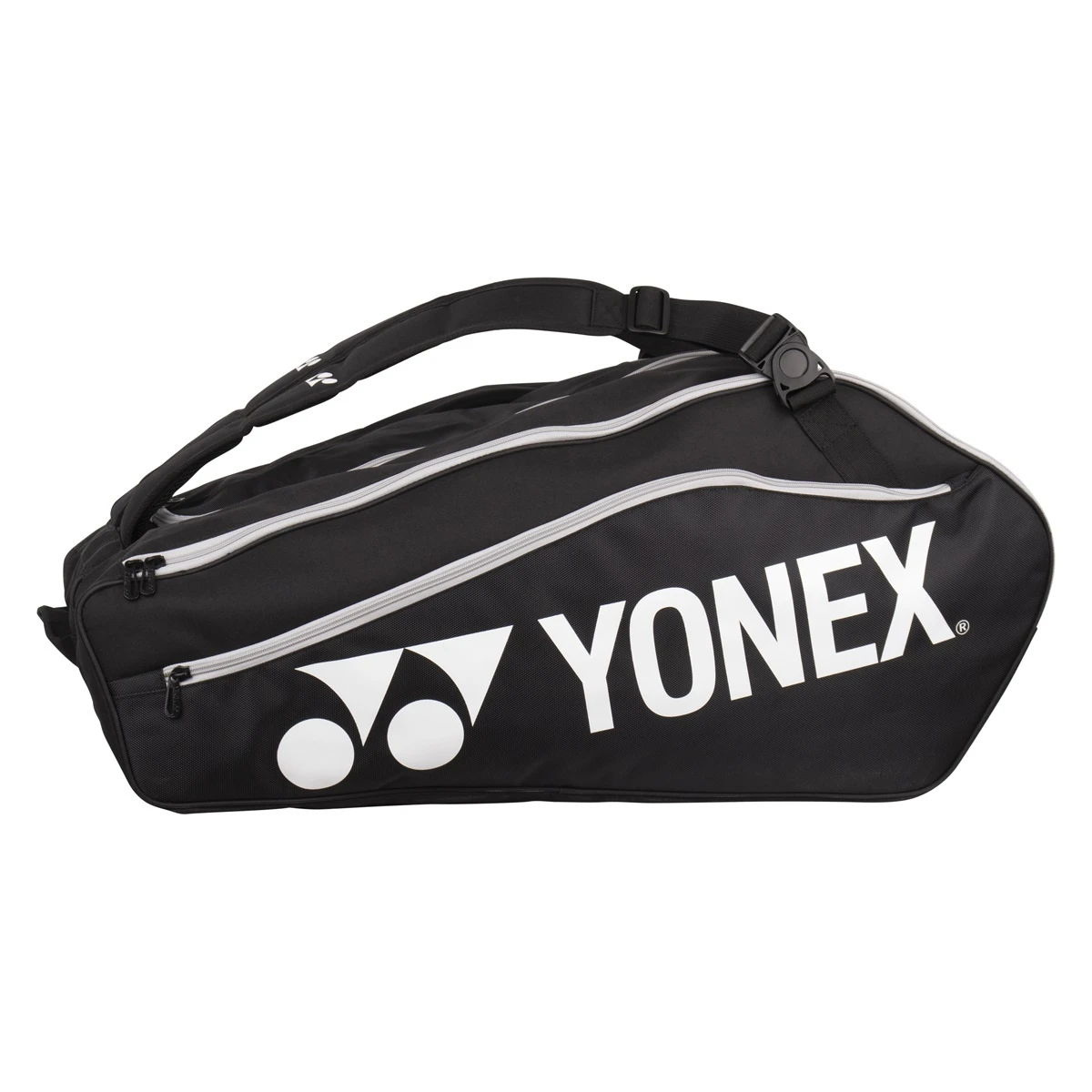 Yonex Racketbag Club Line #23 (Schlägertasche, 3 Hauptfächer) Schwarz 12er 3 Yonex Racketbag Club Line #23 (Schlägertasche, 3 Hauptfächer) Schwarz 12er