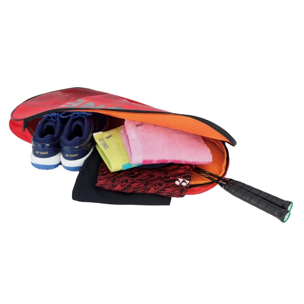 Yonex Racketbag Team Two Way Tournament 1 Hauptfach Schwarz 4 Yonex Racketbag Team Two Way Tournament 1 Hauptfach Schwarz – Bild 2