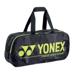 Yonex Racketbag (Schlägertasche) Pro Tournament 2021 Schwarz/gelb - 4er