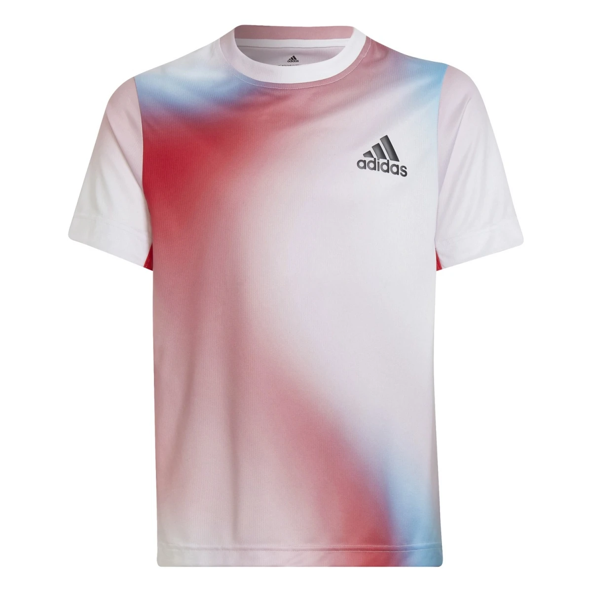 ADIDAS PERFORMANCE Adidas Tennis-Tshirt Melbourne Weiss/rot Jungen 3 ADIDAS PERFORMANCE Adidas Tennis-Tshirt Melbourne Weiss/rot Jungen