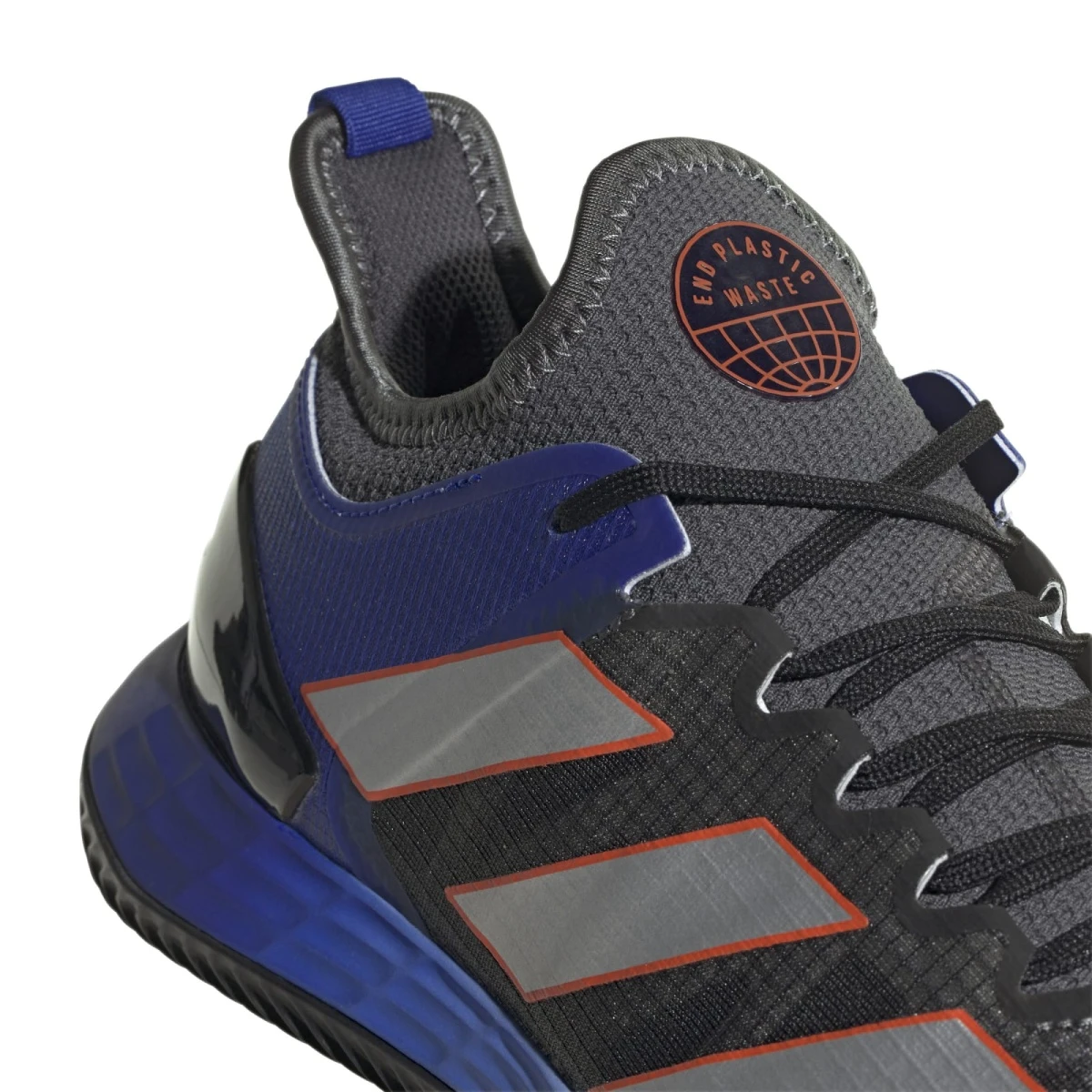 ADIDAS PERFORMANCE Adidas Tennisschuhe Adizero Ubersonic 4 Clay/Sandplatz/Leichtigkeit 2023 Dunkelgrau/silber/blau Herren 8 ADIDAS PERFORMANCE Adidas Tennisschuhe Adizero Ubersonic 4 Clay/Sandplatz/Leichtigkeit 2023 Dunkelgrau/silber/blau Herren – Bild 6