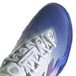 ADIDAS PERFORMANCE Adidas Tennisschuhe Barricade Clay/Sandplatz (Stabil) 2023 Weiss/blau/violett Damen -Wilson Huston Geschaft adidas HQ8428 Barricade Clay Tennisschuh207 1200x1200 1